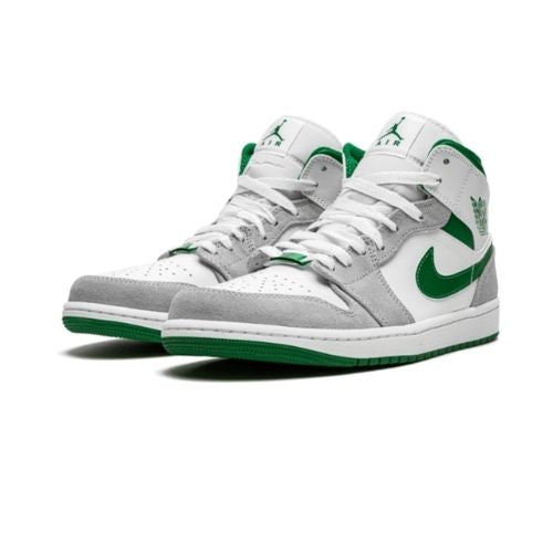 Air Jordan 1 Mid Grey Green