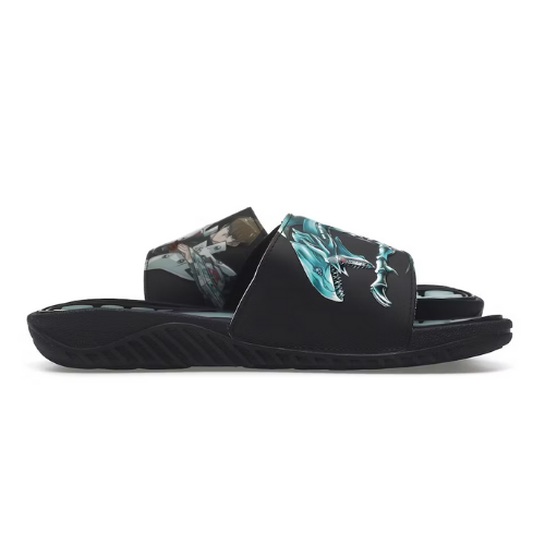 Adidas Reptossage Hook-And-Loop Slides Yu-Gi-Oh! Blue Eyes White Dragon