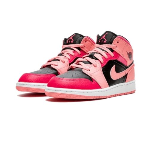 Air Jordan 1 Mid Coral Chalk Pink