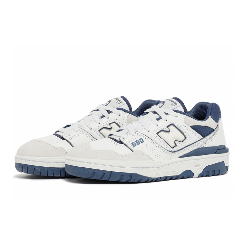 New Balance 550 White Dusty Blue