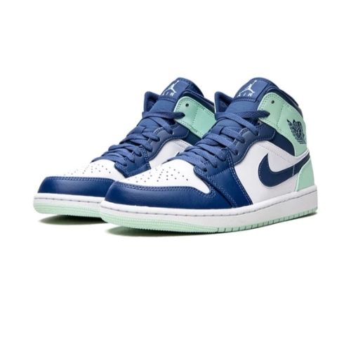 Air Jordan 1 Mid Mystic Navy Mint Foam