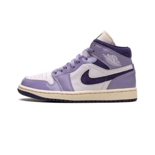 Jordan 1 Mid White Sky J Purple