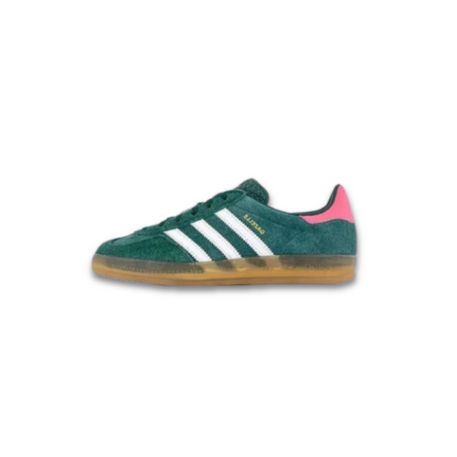 Adidas Gazelle Indoor Collegiate Green Lucid Pink