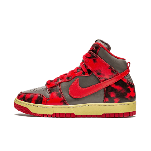 Nike Dunk High 1985 Red Acid Wash