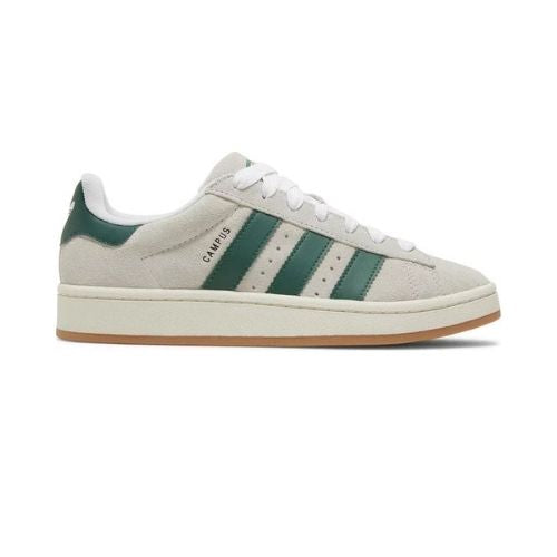 Adidas Campus 00s Crystal White Dark Green