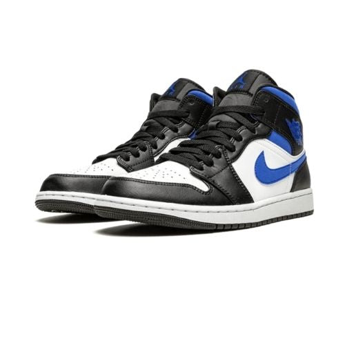 Air Jordan 1 Mid White Black Royal