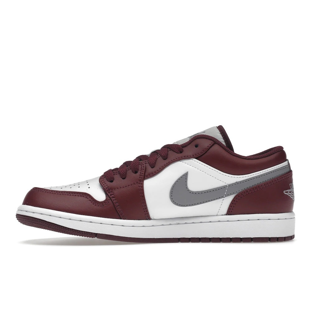 Jordan 1 Low White Bordeaux