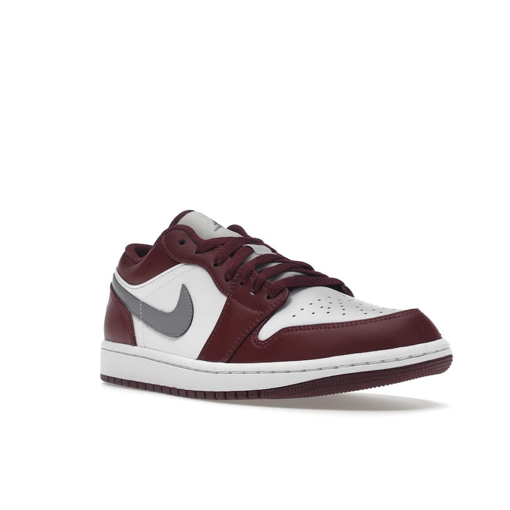 Jordan 1 Low White Bordeaux