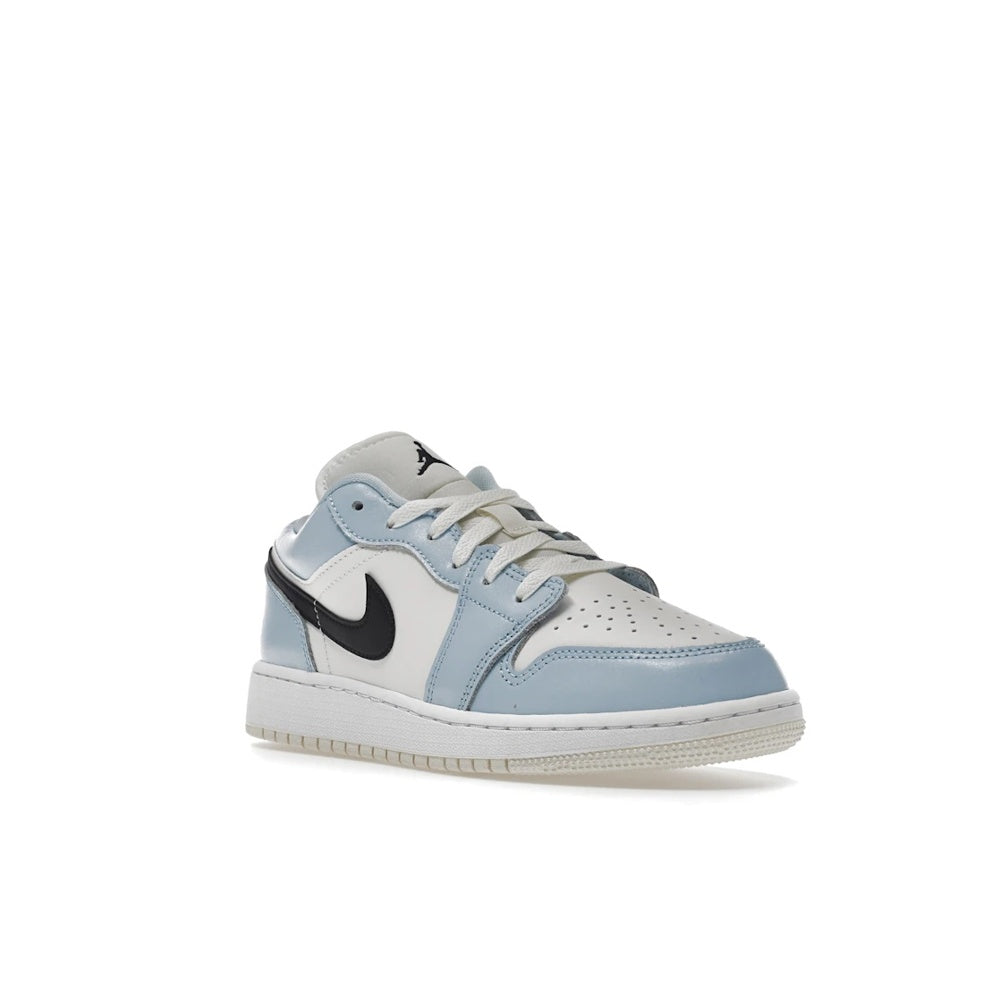 Jordan 1 Low Ice Blue Black (GS)