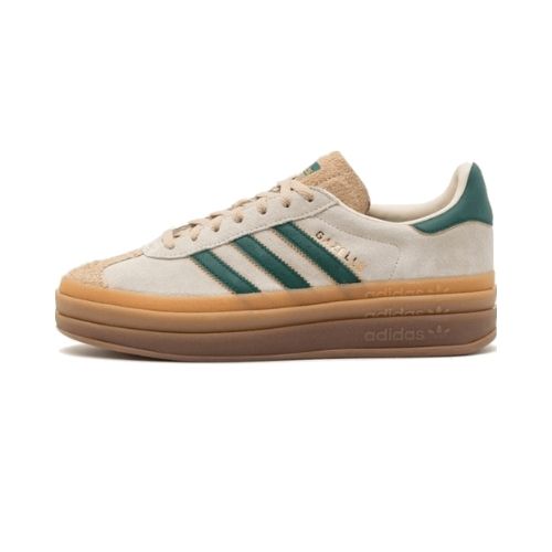 Adidas Gazelle Bold Magic Beige Collegiate Green