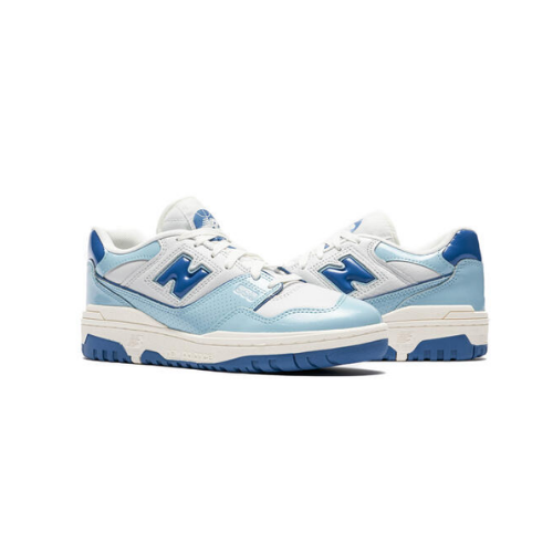 New Balance 550 Chrome Blue Patent