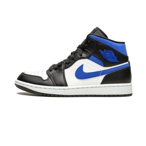 Air Jordan 1 Mid White Black Royal