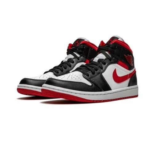 Air Jordan 1 Mid Gym Red Black White
