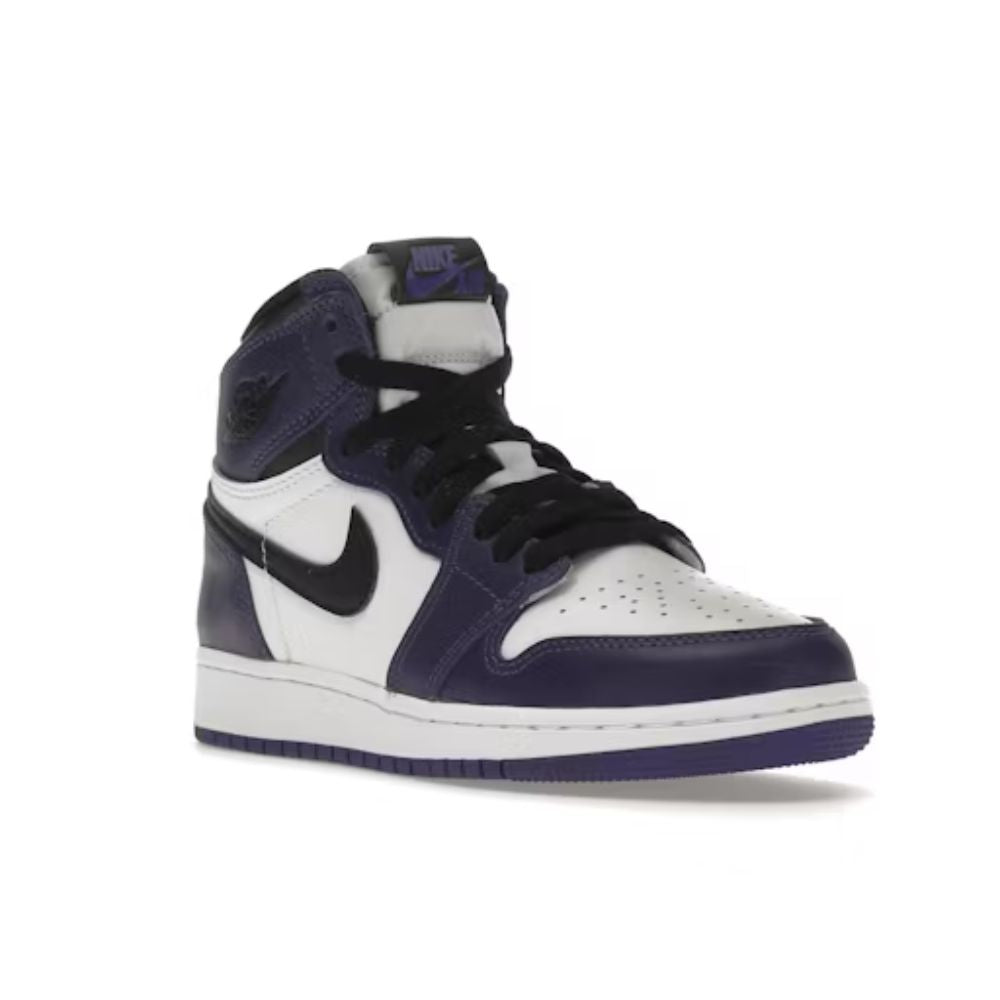Jordan 1 Retro HighCourt Purple White (GS)