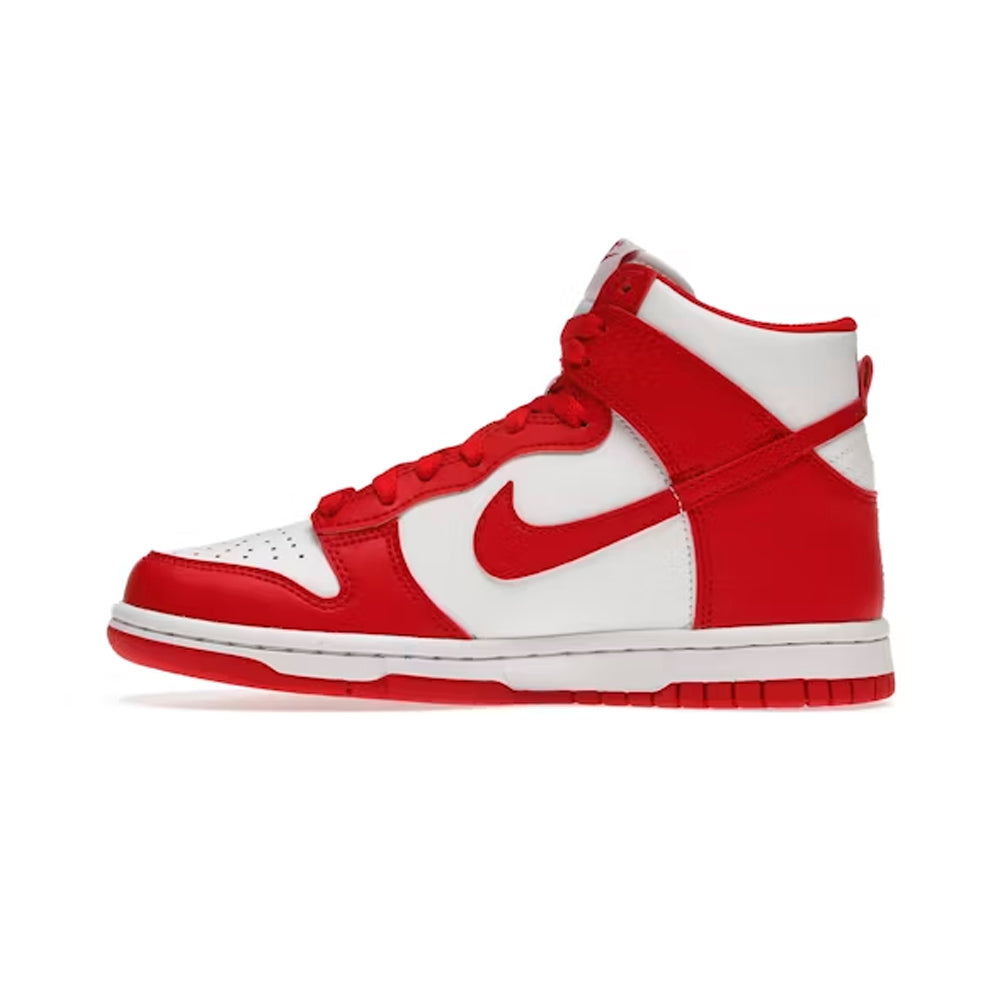 Nike dunk high university red
