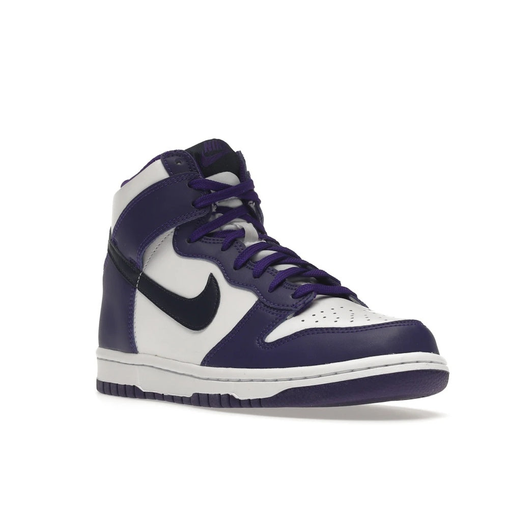 Nike Dunk High Electro Purple Midnight Navy (GS)