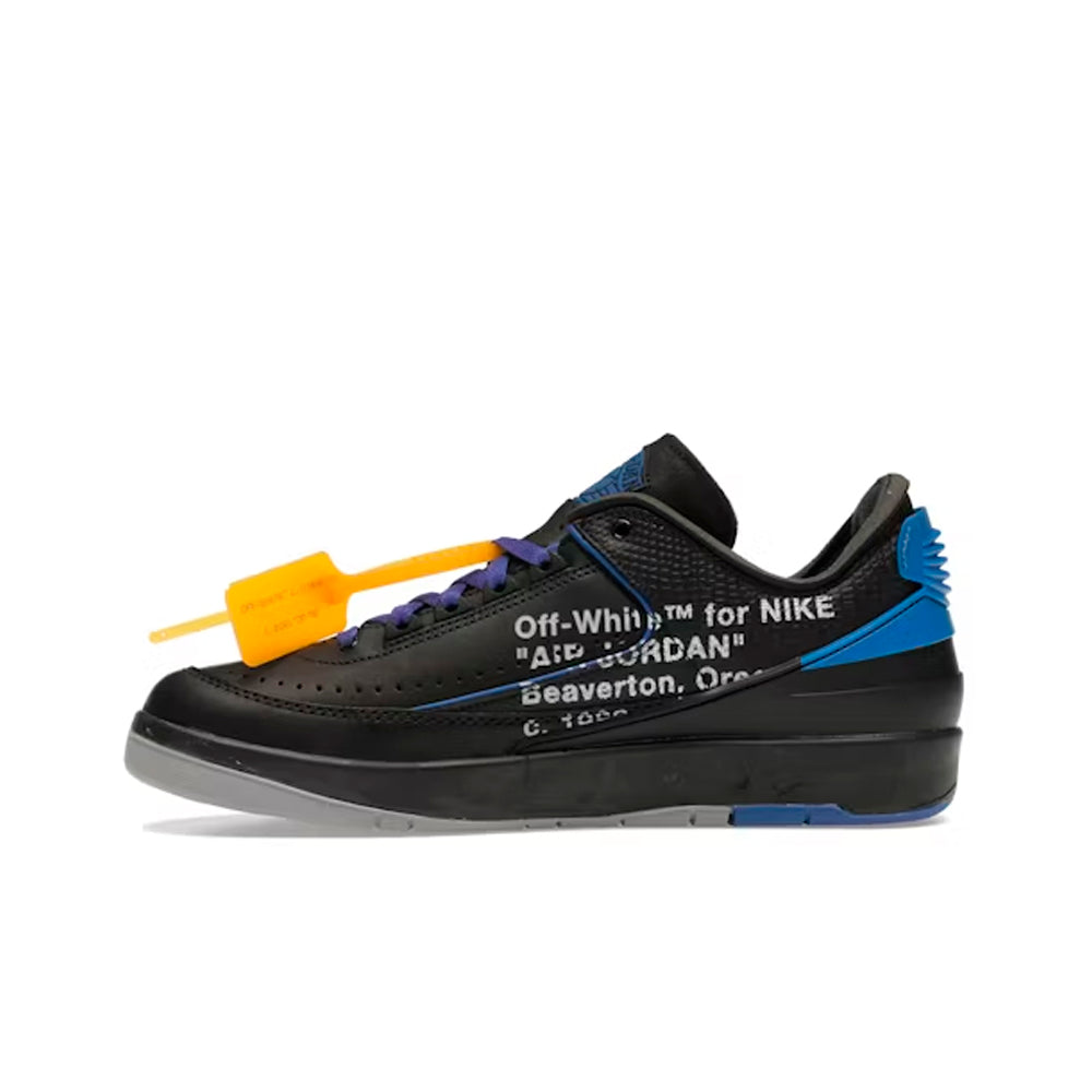 Nike Air Jordan 2 Retro Low Sp Off-white Black Blue