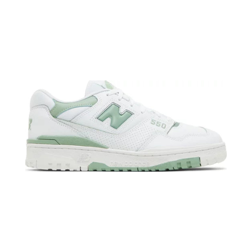 550 White Mint Green