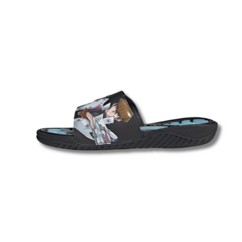 Adidas Reptossage Hook-And-Loop Slides Yu-Gi-Oh! Blue Eyes White Dragon