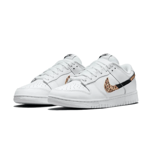 Dunk Low Animal Print White