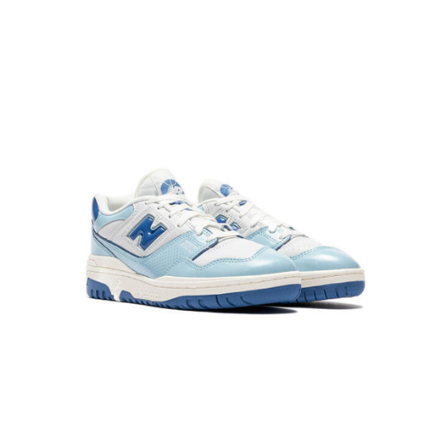 New Balance 550 Chrome Blue Patent