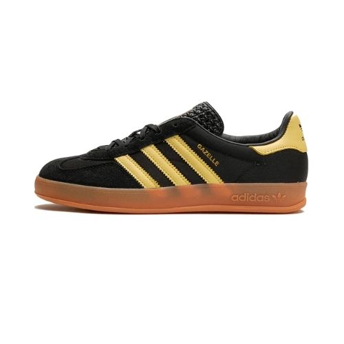 Adidas Gazelle Indoor Black Almost Yellow Gum