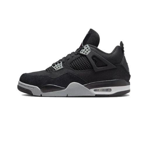 Air Jordan 4 Black Canvas