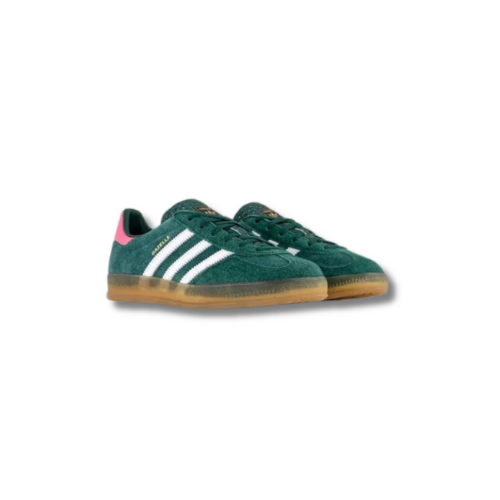 Adidas Gazelle Indoor Collegiate Green Lucid Pink