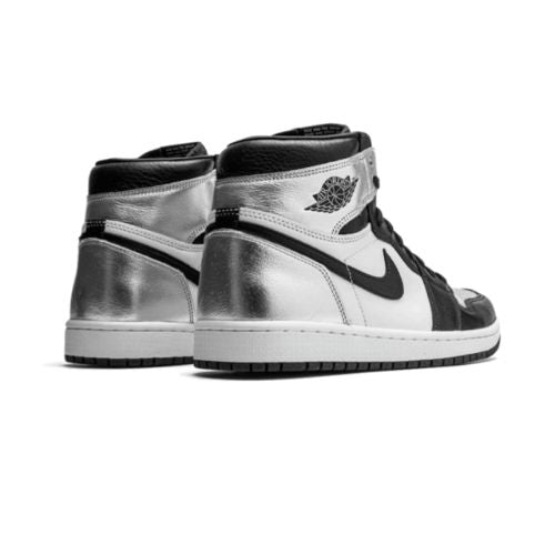 Air Jordan 1 Retro High Silver Toe