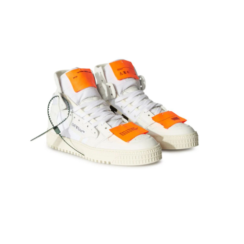 OFF-WHITE Off Court 3.0 Leather White White Orange