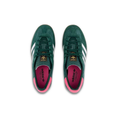 Adidas Gazelle Indoor Collegiate Green Lucid Pink