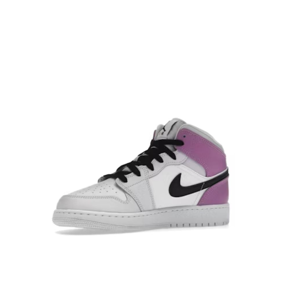 Jordan 1 Mid Barely Grape (GS)