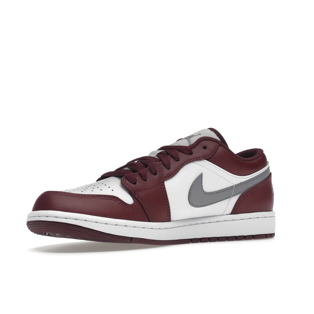 Jordan 1 Low White Bordeaux