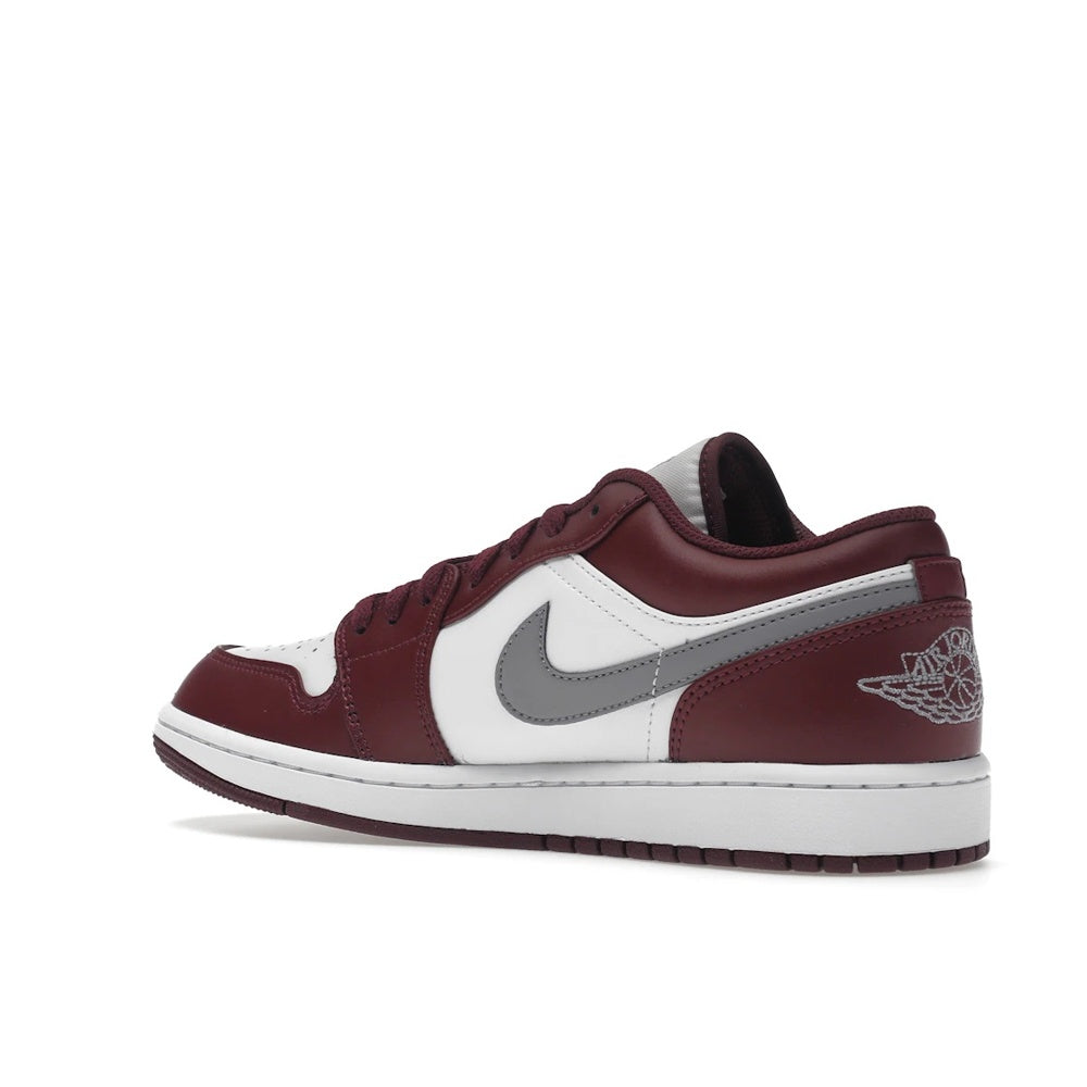 Jordan 1 Low White Bordeaux