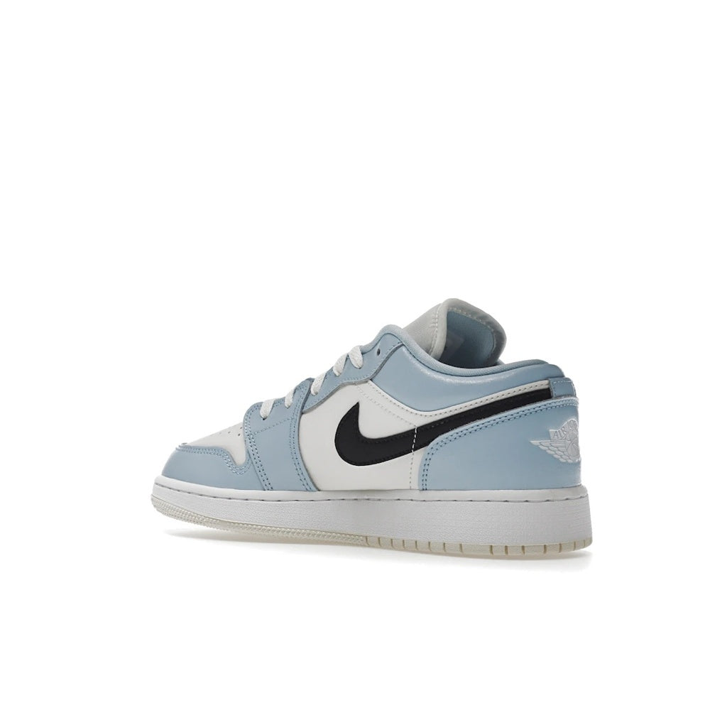 Jordan 1 Low Ice Blue Black (GS)