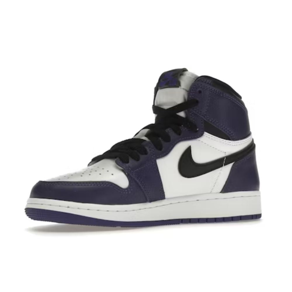 Jordan 1 Retro HighCourt Purple White (GS)