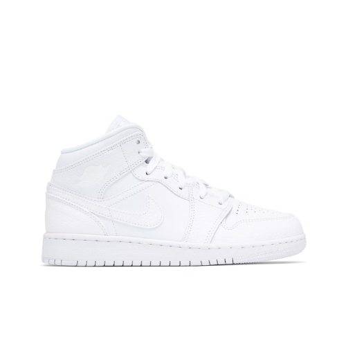 Air Jordan 1 Mid Triple White