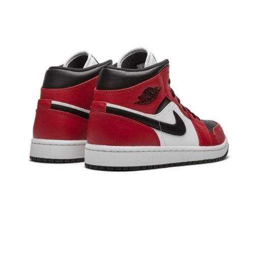 Air Jordan 1 Mid Chicago Black Toe