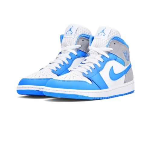 Air Jordan 1 Mid University Blue Grey