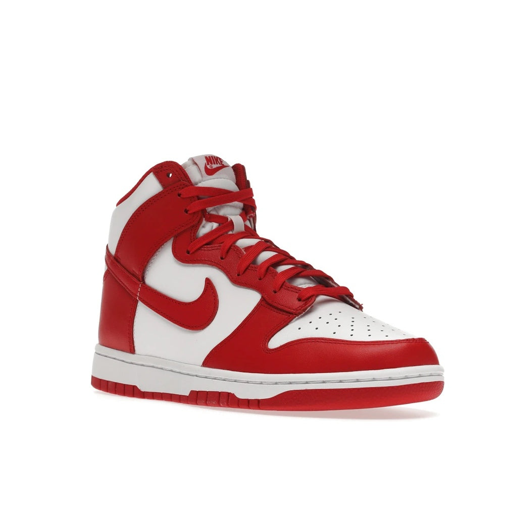 Nike Dunk High Championship White Red