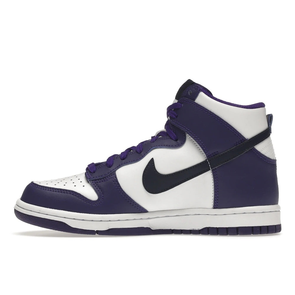 Nike Dunk High Electro Purple Midnight Navy (GS)