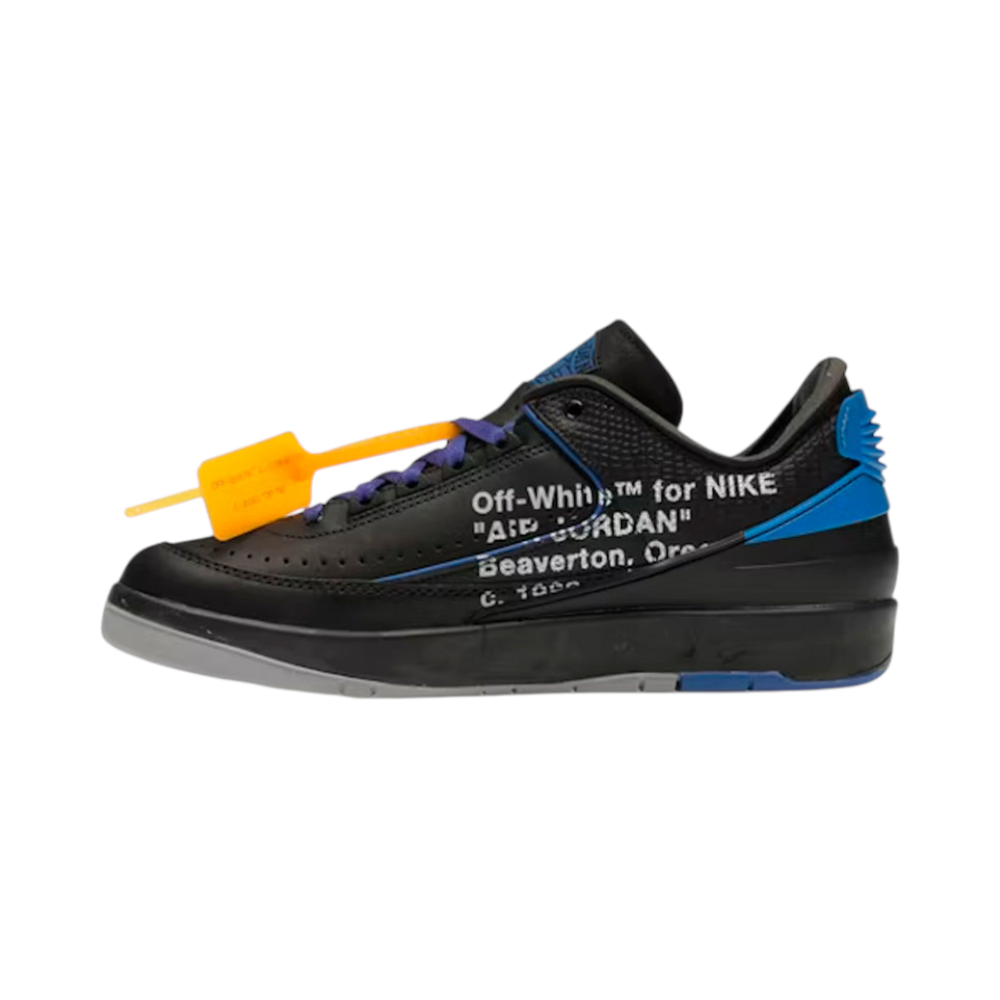 Jordan 2 Retro Low SP Off-White Black Blue