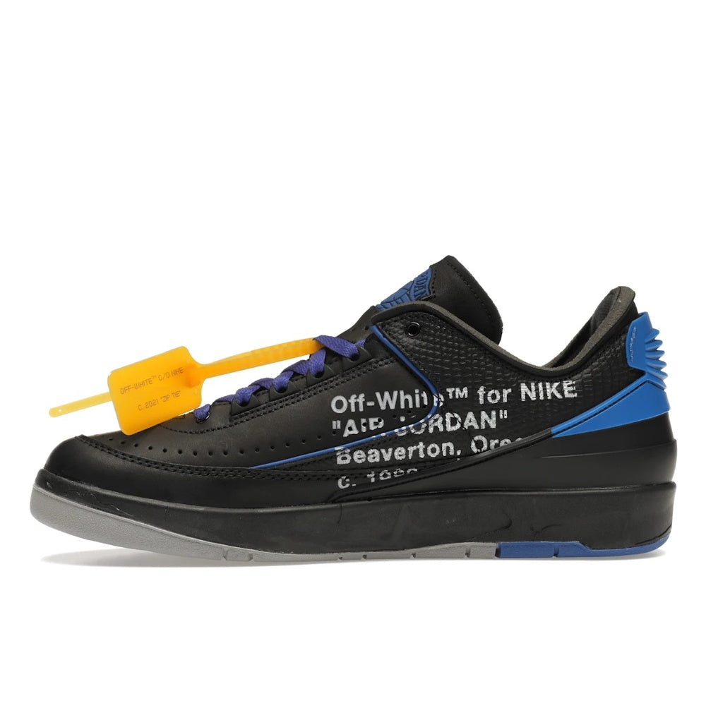 Jordan 2 Retro Low SP Off-White Black Blue