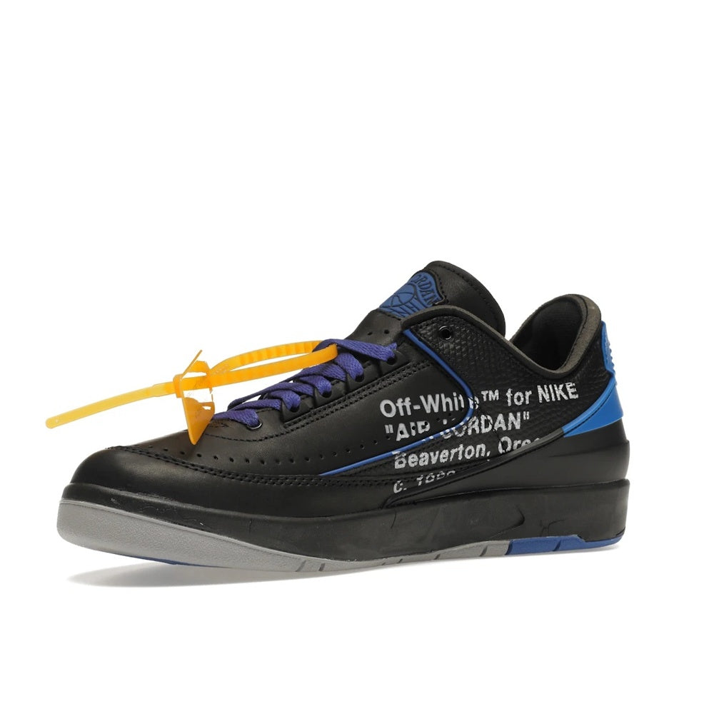 Jordan 2 Retro Low SP Off-White Black Blue