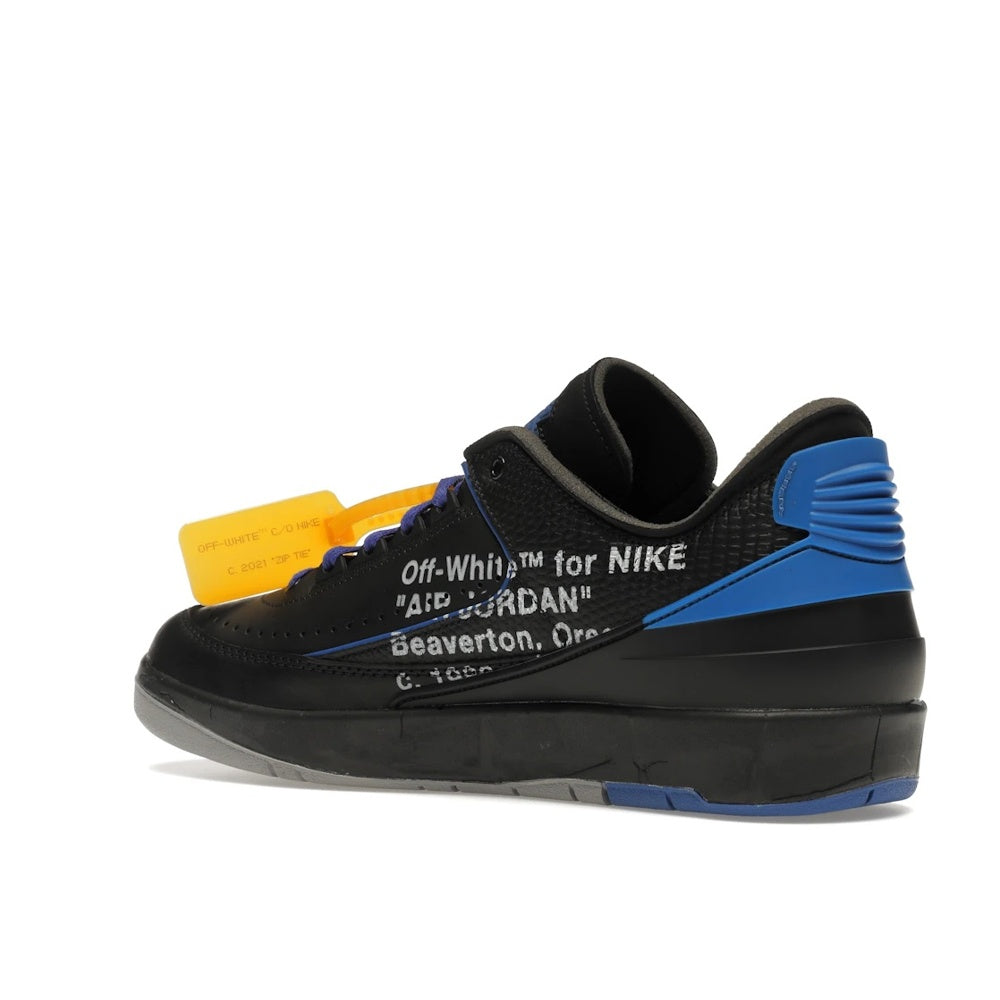 Jordan 2 Retro Low SP Off-White Black Blue