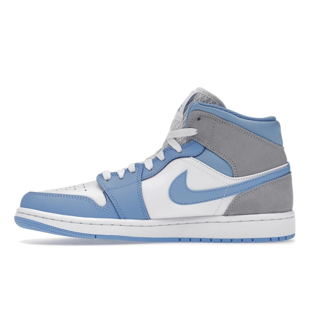 Jordan 1 Mid University Blue Grey