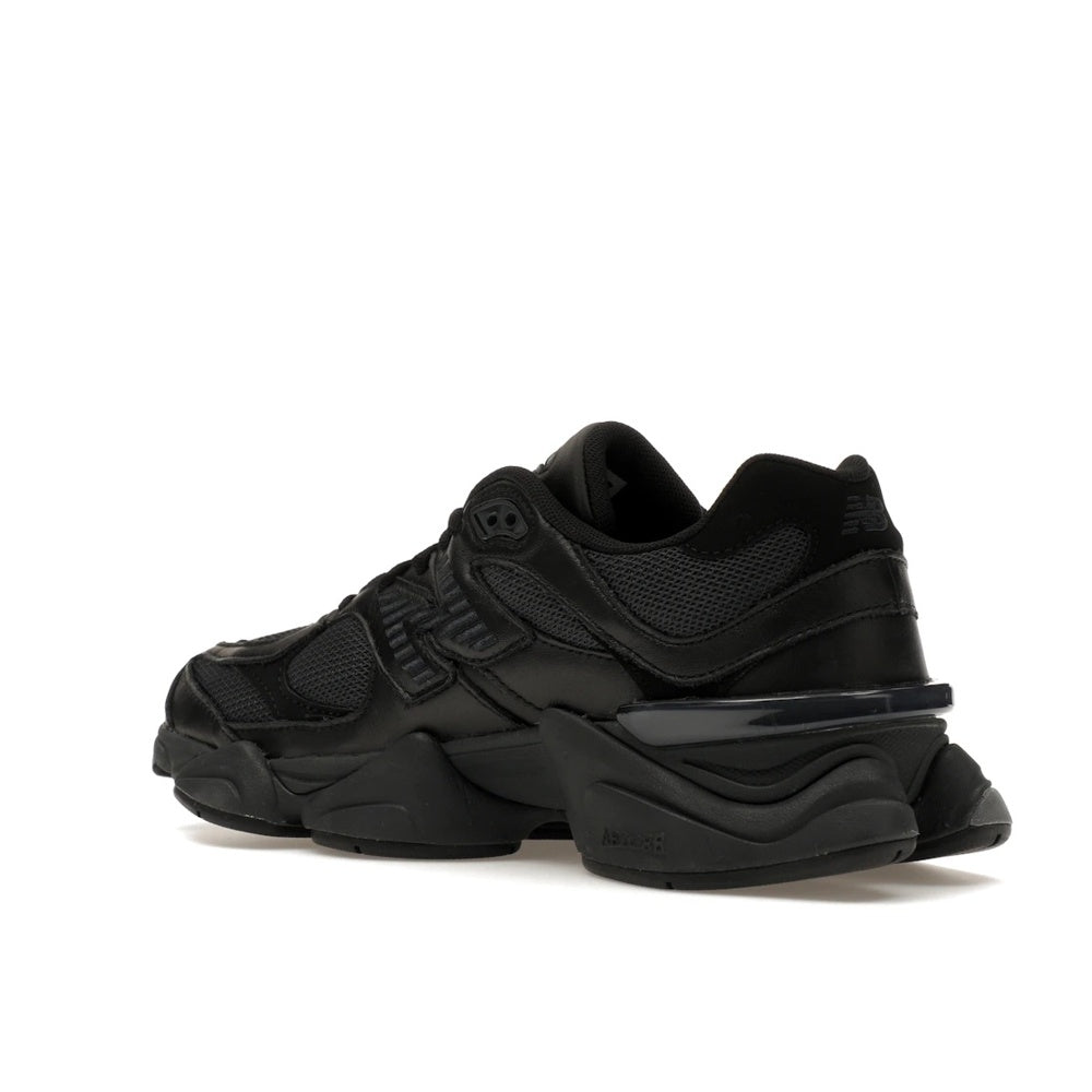 New Balance 9060 Triple Black Leather