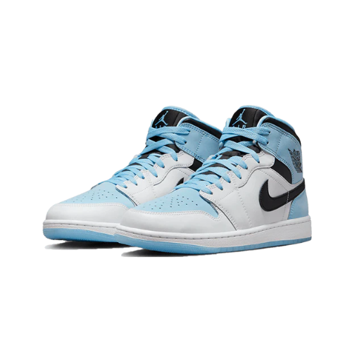 Air Jordan 1 Mid SE Ice Blue Black