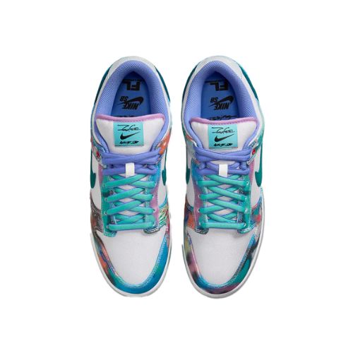 SB Dunk Low Futura Laboratories Bleached Aqua