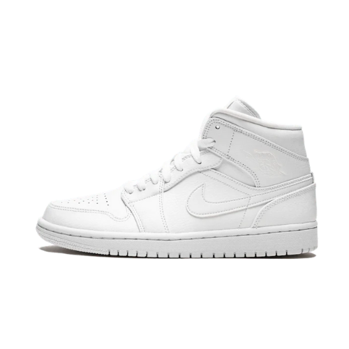 Air Jordan 1 Mid Triple White